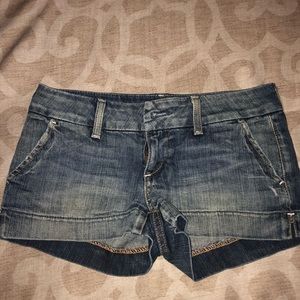 American Eagle Blue Jean Shorts